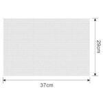 Doumneou Dörrmatte Silikon 29 x 37 cm – 10er Set für Dörrautomat – Bild 3