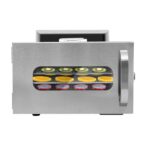 400W Dörrautomat mit 6 Etagen & LCD-Display – Temperaturregler 30-90°C für Obst, Gemüse & Fleisch