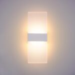 KICAAO 2er Set Wandleuchte 12W LED Warmweiß 3000K – Modernes Designlicht für Innenräume – Bild 2
