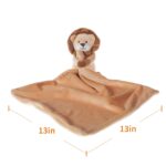Apricot Lamb Schlaf-gut-Löwe 33 cm – Weiches Beruhigungstuch & Kuscheltier für Neugeborene – Bild 3