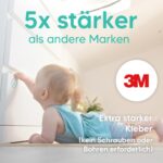 Aycorn Magnetisches Schrankschloss – Kindersicherung für Schränke & Schubladen ohne Bohren – Bild 4
