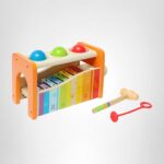 Hape Xylophon & Hammerspiel mit ausziehbarem Instrument – Motorik & Musikförderung ab 10 Monaten – Bild 10
