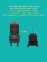 Nania Myla Kinderwagen – Kompakter Buggy 0–4 Jahre, 7,5 kg, mit Transporttrolley – Bild 5
