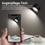 Coollamp LED-Wandleuchte mit USB-Ladung – 3 Farbmodi, 360° drehbar, Touch Control – Bild 3