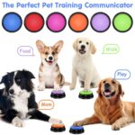 vsshe Haustier-Trainings-Buzzer mit Aufnahmefunktion – 6er Set für Hund & Katze – Bild 3