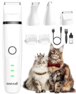 oneisall 3 in 1 Katzenschermaschine – Leise Profi-Haarschneidemaschine für Katzen & Hunde