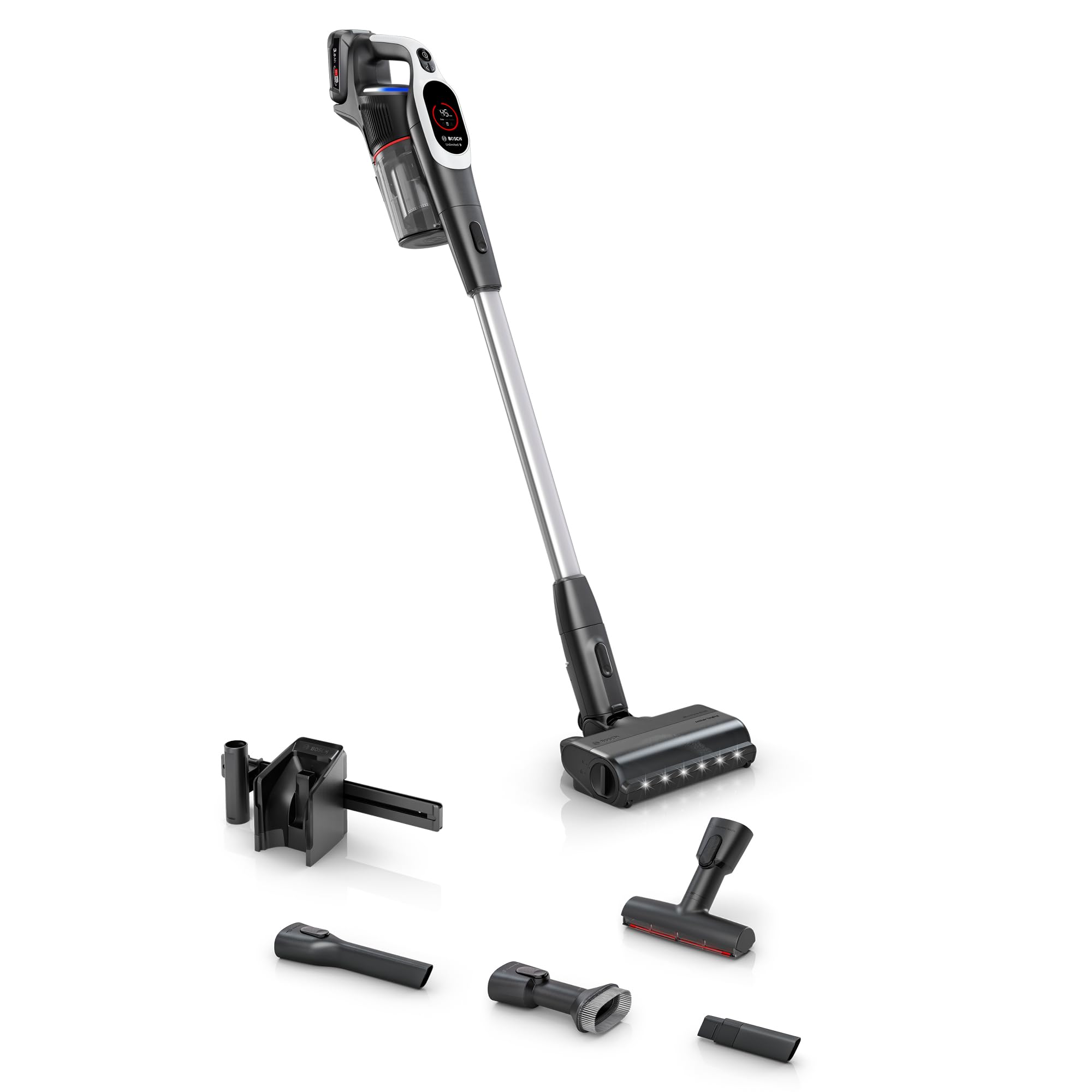 Bosch Unlimited 9 Akku-Staubsauger mit MicroClean Technology – Kabellos für gründliche Reinigung