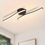 Homefire LED Deckenlampe 12W – Modernes Wellendesign mit Warmweiss 3000K für Wohn- & Schlafbereiche