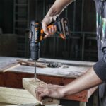 WORX WX371 Akku-Schlagbohrschrauber 18V – 2-Gang Bohrer mit PowerShare Akku & Koffer – Bild 4