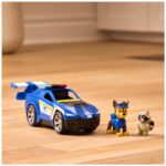 PAW PATROL Rescue Cruiser mit Chase & Waschbär – Polizei-Fahrzeug mit Rückziehmotor ab 3 Jahren – Bild 2