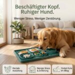 SuriPets Schleckmatte mit Napf – LFGB Silikon Lick Mat mit Saugnäpfen für Hunde & Katzen – Bild 6