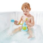 Yookidoo Kinderdusche Elefant – Sanfte Babydusche mit Wasserpumpe für Neugeborene – Bild 5