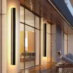 100 cm LED-Wandleuchte Villa schwarz – IP65 Aluminium Aussenleuchte für Innen & Aussen – Bild 5