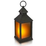 NECESITAS LED Laterne 2er Set – Flackereffekt & Batterien – Wasserfest Indoor & Outdoor – Bild 7