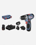 Bosch Professional GSR 12V-15 FC Akku Bohrschrauber – FlexiClick System mit 5 Aufsätzen – Bild 4