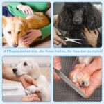 VSSHE Hundeschermaschine Kabellos mit 2 Geschwindigkeiten – Leise Haarschneidemaschine für Hunde, Katzen & Pferde – Bild 7