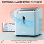 Klarstein Eiswürfelmaschine – Schneller Ice Maker mit 12kg/24h & Selbstreinigung – Bild 6