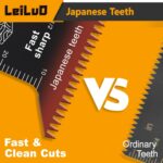 LEILUO 158-teiliges Multitool Zubehör-Set – Sägeblätter & Schleifer für DeWalt & Makita – Bild 6
