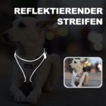 haapaw Hundegeschirr & Leine Set – Anti-Zug Welpengeschirr mit Polsterung für kleine Hunde – Bild 5