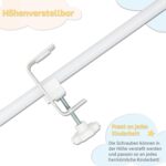 Babykajo Betthimmel Stange – Universelles Metallgestell für Babybetten – Bild 5
