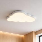 YRHome 48W Dimmbare Wolken-Deckenleuchte mit Fernbedienung – LED Kinderlampe IP44 – Bild 8