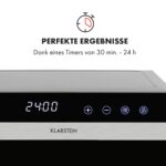 Klarstein Flavour Dry Dörrautomat – Professioneller Dehydrator mit 6 Gitterebenen & 360° Airflow – Bild 7
