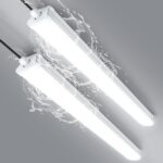 papasbox 2er Set LED Leuchtstoffröhren 120cm 40W – IP65 Feuchtraumleuchte für Werkstatt & Garage