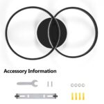 MELAYR LED Deckenleuchte 36W 4320lm – Moderne Deckenlampe mit 3 Farbtemperaturen & Memory-Funktion – Bild 7