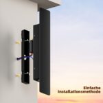 brightower Wandleuchte aussen 20cm 12W – IP65 Aussenwandleuchte Aluminium mit Warmweisslicht – Bild 2