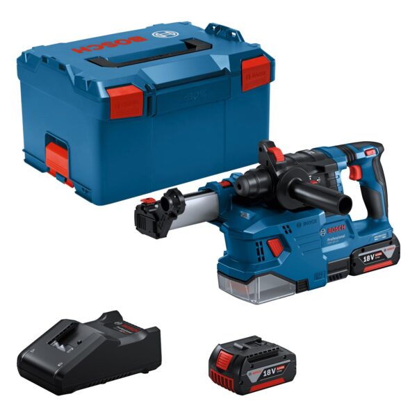 Bosch Professional GBH 18V-22 Akku-Bohrhammer – Kompaktes Profi-System mit 2x 4.0Ah
