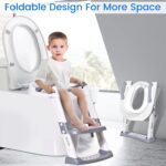 Boby's Toilettensitz mit Treppe – Höhenverstellbarer Toilettentrainer für Kleinkinder – Bild 5