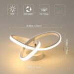 Goeco LED Deckenleuchte 20W 2200LM mit 3 Farbtemperaturen – Moderne Spiralleuchte für Wohnräume – Bild 3