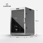 Klarstein Dörrautomat 2000W mit 20 Metallgittern – Professioneller Food Dehydrator mit Touch-Display – Bild 2