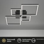 BRILONER LED Deckenlampe 75x47 cm – Dimmbar & Schwenkbar für jeden Raum – Bild 4