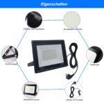 50W LED Aussenstrahler mit IP66 Wasserschutz – Superhelles Flutlicht für Garten & Terrasse – Bild 4