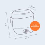 Reishunger Mini Reiskocher 0,3L – Keramikbeschichtung für 1-2 Portionen – Bild 3