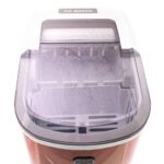 Mulano Eiswürfelmaschine Edelstahl Orange – 10-12 kg Tagesleistung für Party & Gastronomie – Bild 8
