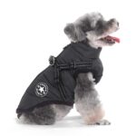 Aywoja Wintermantel für Hunde – Wasserdicht & Maschinenwaschbar mit Reflektierenden Streifen