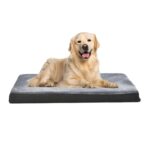 Amazon Basics Gel-Memoryschaum Hundebett 89x56cm – Orthopädisches Hundekissen mit Kühleffekt – Bild 2