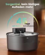 oneisall Katzenbrunnen kabellos 3.2L – Ultraleise Trinkbrunnen mit 45 Tage Akkulaufzeit – Bild 2