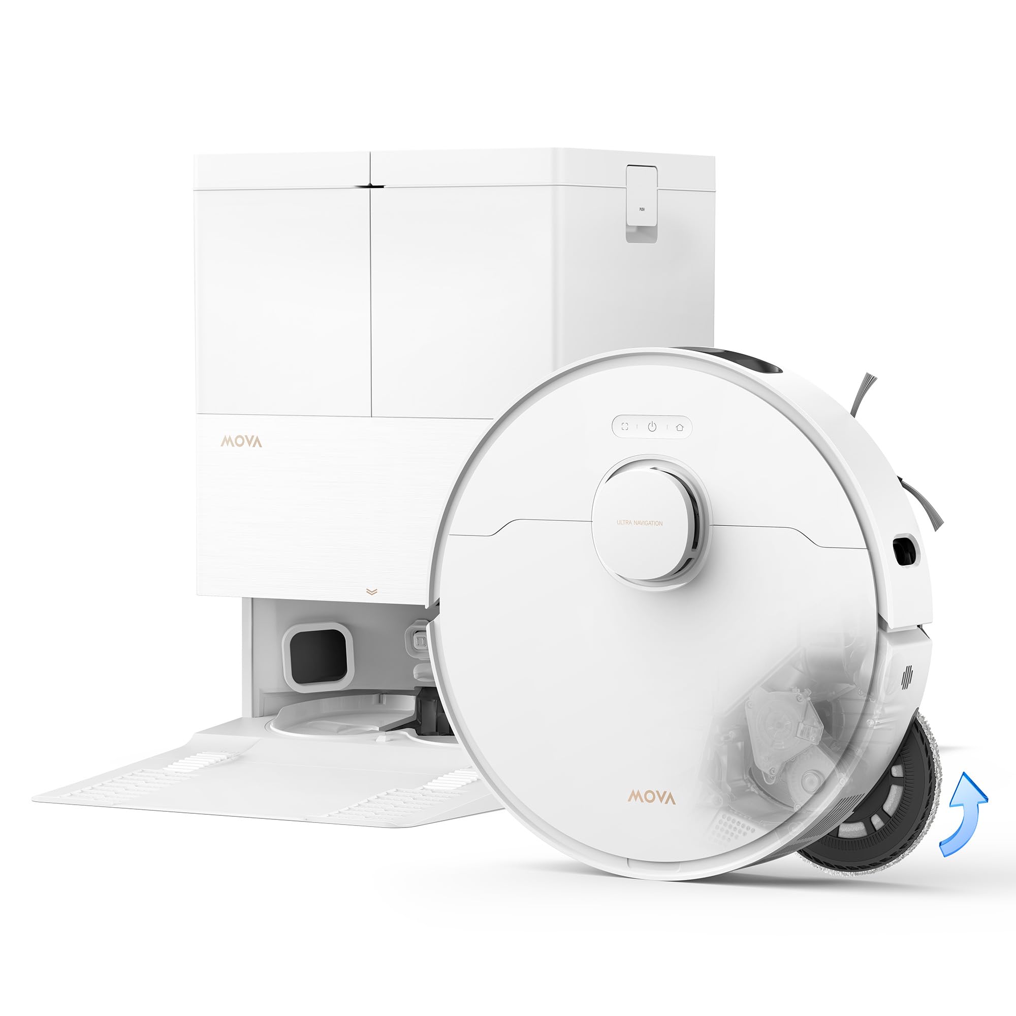 Dreame MOVA E50 Pro Ultra Saugroboter – 30.000Pa mit Heisswasser-Moppreinigung & Selbstreinigung