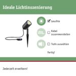Paulmann Plug & Shine LED Gartenstrahler Shira – Smart Home Zigbee RGBW+ dimmbar – Bild 2