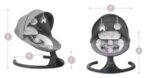 MoMi KENANI Babywippe bis 9 kg – Bluetooth & Fernbedienung für entspannte Eltern – Bild 3
