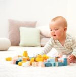 Ecoiffier Bausteine 50-teilig – Motorik-Spielzeug für Babys ab 12 Monaten Made in France – Bild 2
