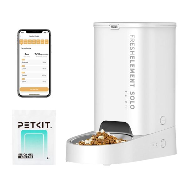 PETKIT Futterautomat 3L mit Fresh Lock-Technologie – Intelligenter Futterspender für Katzen & Hunde