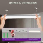 Viugreum 2er Set 40W LED-Feuchtraumleuchte 115cm IP65 – 4800lm Neutralweiss für Werkstatt & Bad – Bild 7