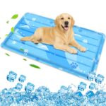 Aisuowa Kühlmatte für Hunde & Katzen – Selbstkühlend, Kratzfest & Ungiftiges Gel