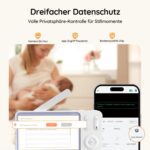 BOIFUN Babyphone 2026 mit Kamera – 5" 2K Display, WLAN-App & 360° Auto-Tracking – Bild 6