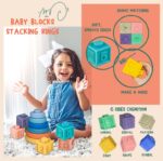 MutoToy 6-in-1 Montessori Spielzeug ab 1 Jahr – 42-teiliges Motorikspielzeug Set – Bild 5