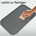 Feedoo Napfunterlage 59 x 35 cm – Rutschfeste Silikonmatte mit erhöhtem Rand für Hunde & Katzen – Bild 8